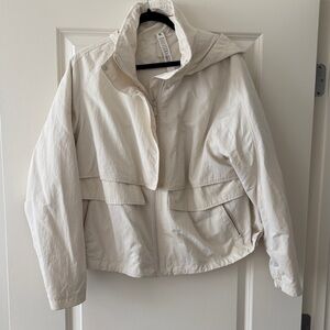 Lululemon Athletica Cream Utility Jacket